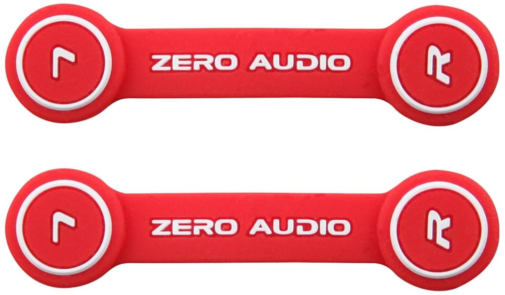 Amazon.co.jp: ZERO AUDIO ヘッドホンクリップ レッド ZA-CLP-RW